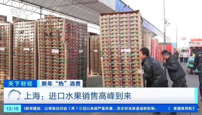 车厘子卖爆了！记者探访华东地区规模最大进口水果批发市场