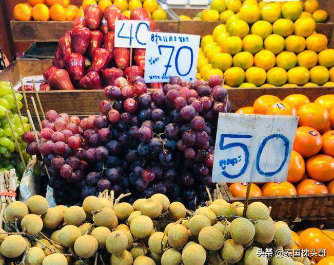 泰国水果大赏，惊现水果之王，这些特色热带水果你吃过哪些？