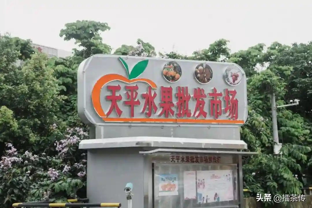 天平水果批发市场是广州第2大的水果批发市场