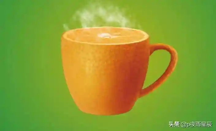 在PS中合成一个创意的水果茶杯