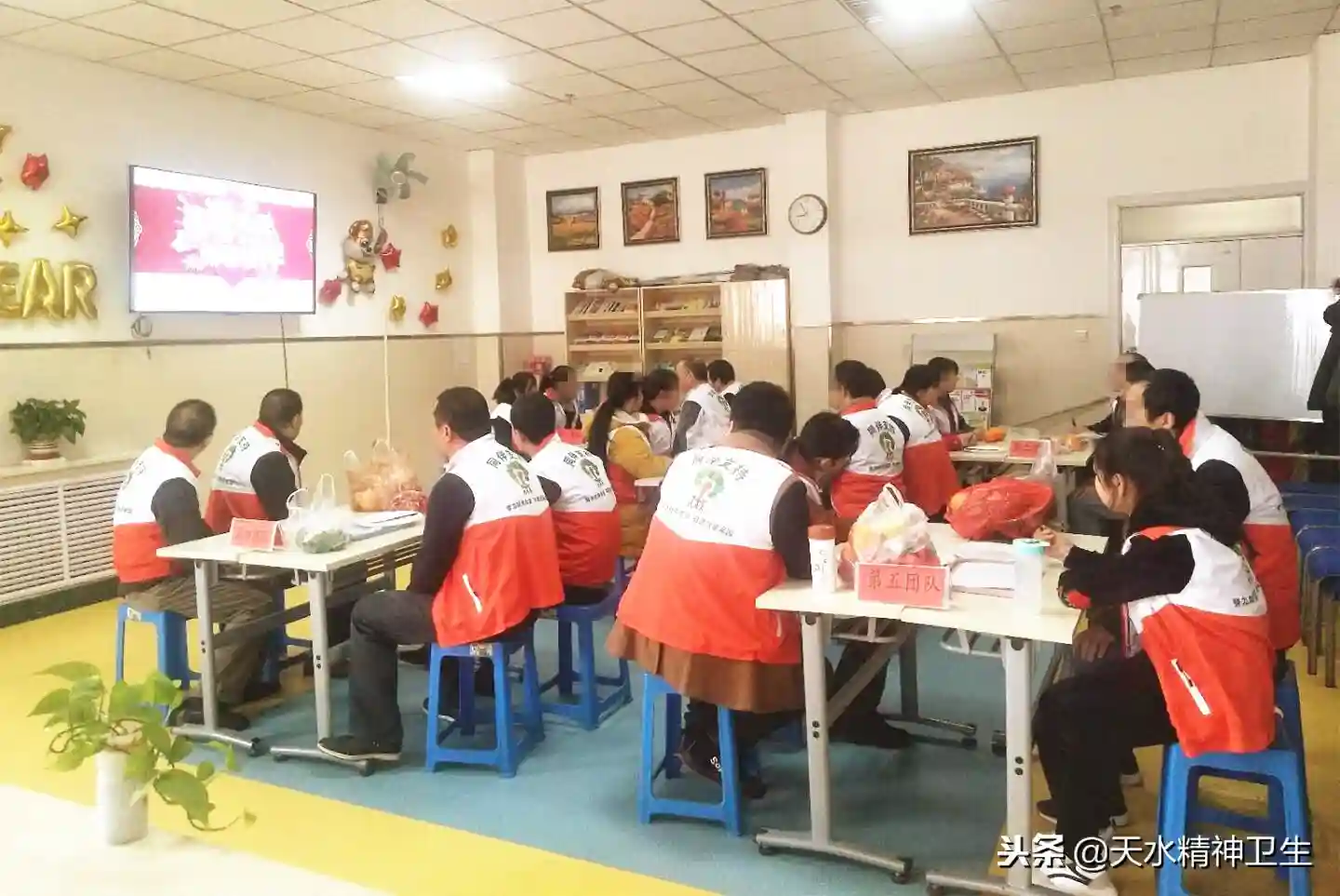 同伴支持服务——之创意水果拼盘活动