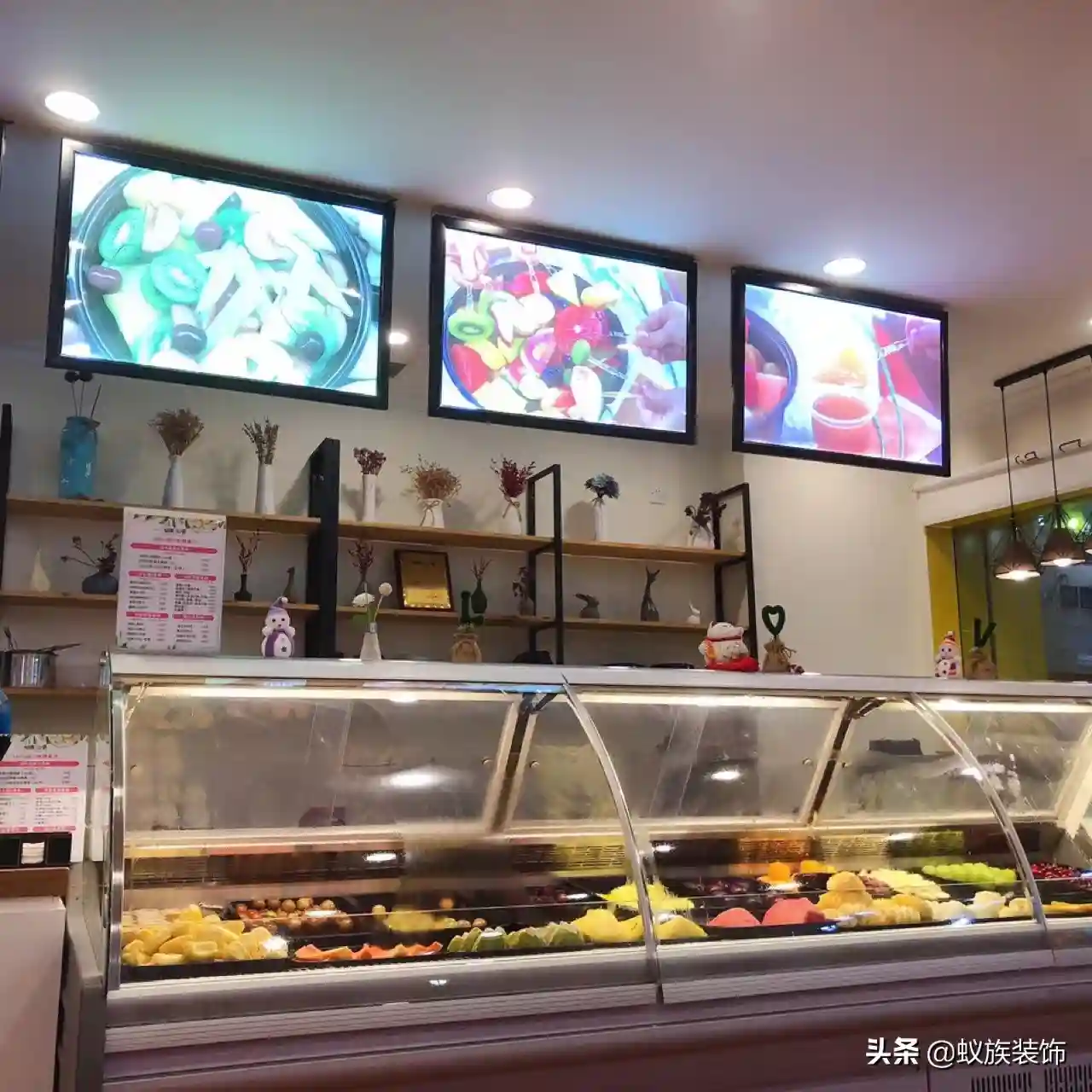 30平米水果捞店铺装修技巧及注意事项