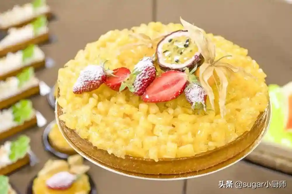 这是个水果控无法抵抗的蛋糕，法式私房双杀