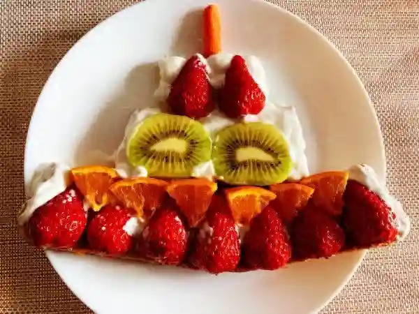 #豆果10周年生日快乐#水果吐司酸奶生日蛋糕