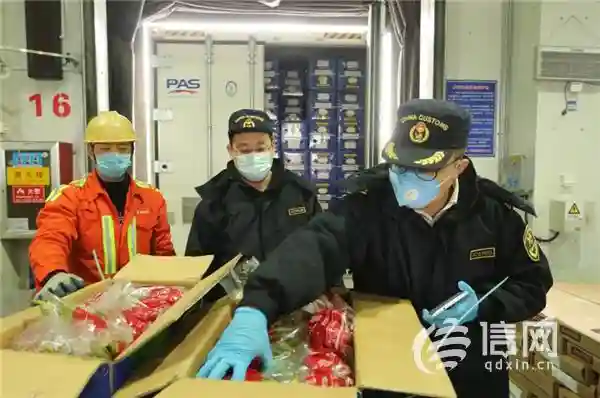 企业不到场协助查验 黄岛口岸进口水果“即验即放”