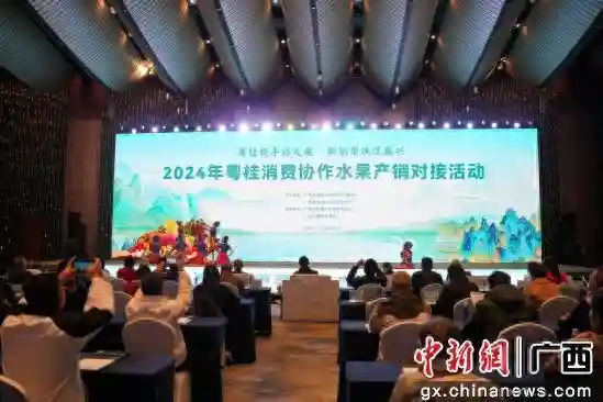 2024年粤桂消费协作水果产销对接签约金额超6000万元