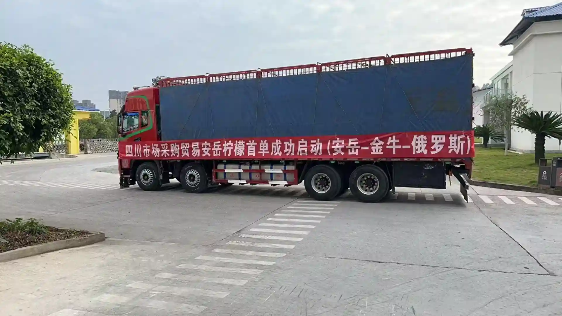 从安岳到金牛，从金牛到俄罗斯——四川市场采购贸易成功实现水果首单出口