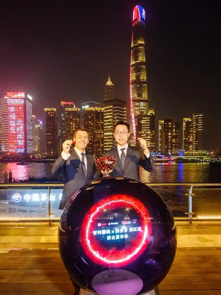 智利车厘子变身“红运果”智利水果出口商协会携手拼多多百亿补贴共迎“红运”