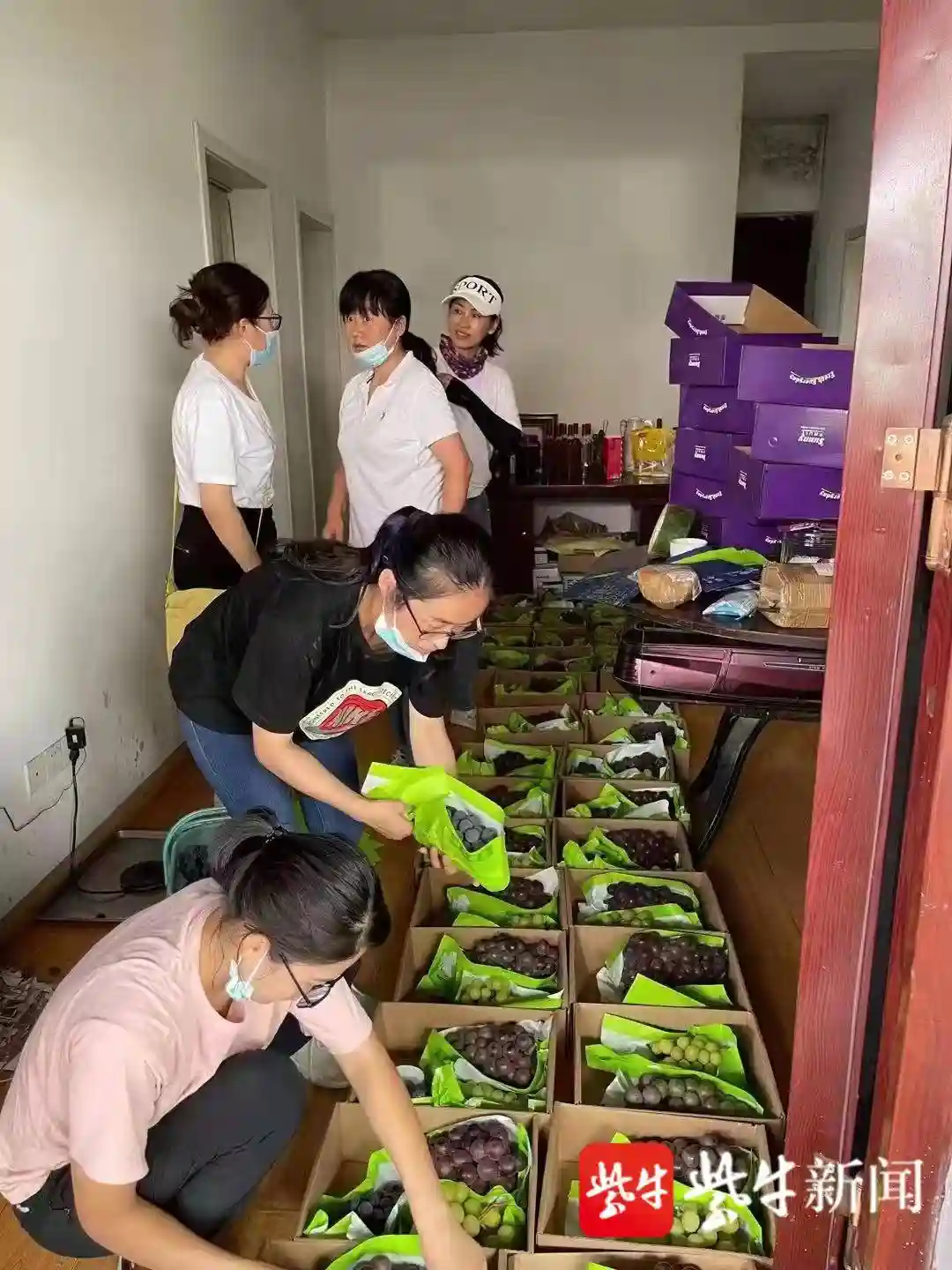 “为宁带货”4| 购买滞销水果献给抗疫工作者 南京市工商联号召爱心企业纷纷献爱心