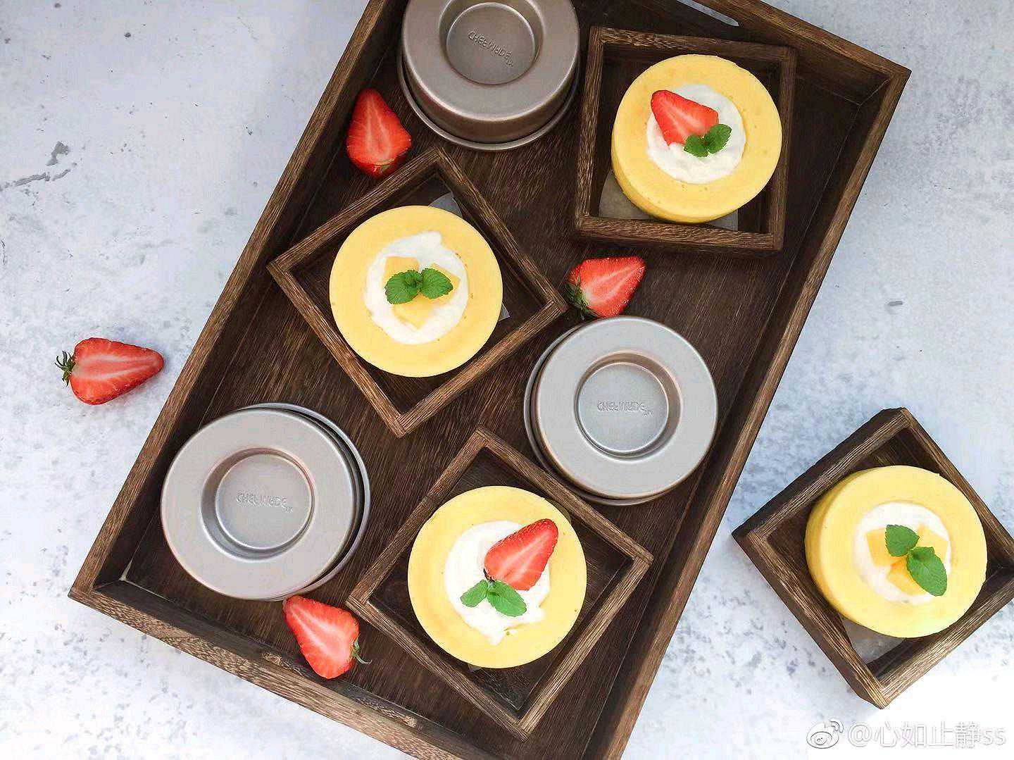 奶油水果杯的做法