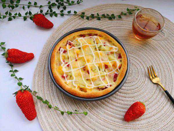 #百变水果花样吃#水果披萨